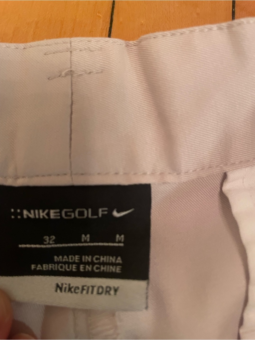 Nike Golf Shorts Men’s Tan flat front 10 1/2” inseam